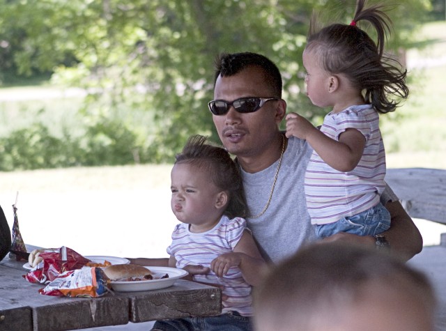 Father&#039;s Legacy Picnic allows families to interact, eat, play