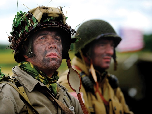 Paratroopers make historic jump, visit battlefields on D-Day anniversary