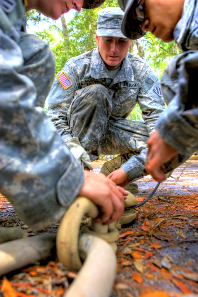 Locking a Winch