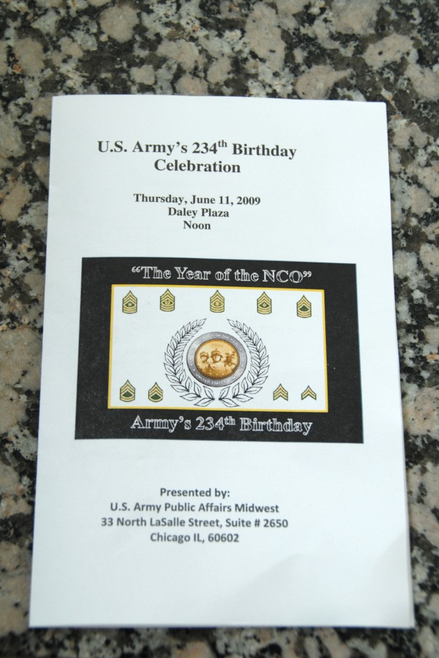 The Army Celebrates its 234th Birthday in Chicago