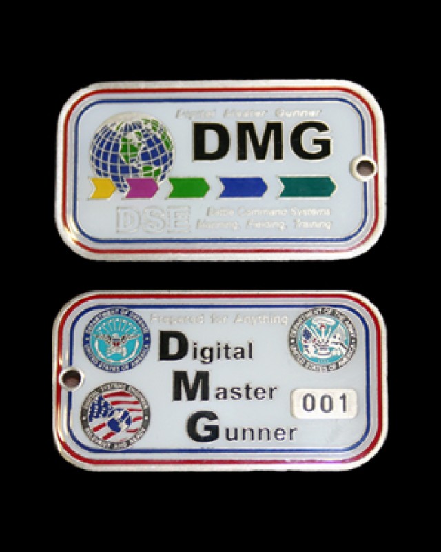 First Digital Master Gunner Coin Awarded