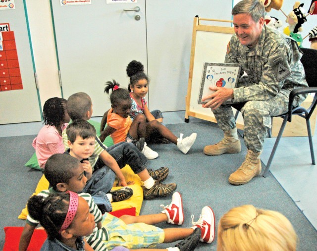 Reaching all ages in USAG wiesbaden on the Army&#039;s 234th Birthday