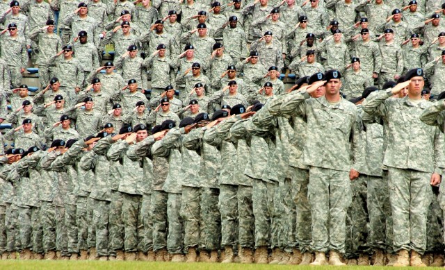 Baumholder rolls out red carpet for returning 2nd Brigade Soldiers and their families