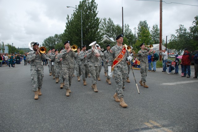 9th Army Band helps Palmer, Alaska celebrate heritage
