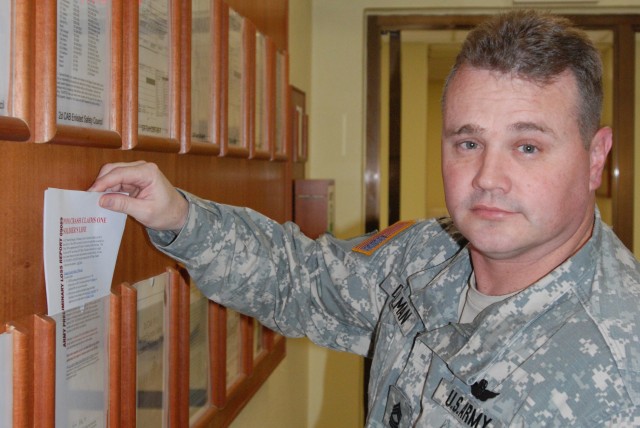 Warrior NCO Spotlight: Safety NCO leads &#039;from the front&#039;