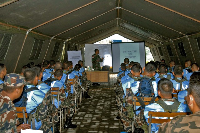 Garuda Shield 09 training begins at Peacekeeping Center in Indonesia