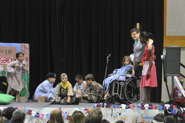 Youth perform play in honor of Army birthday