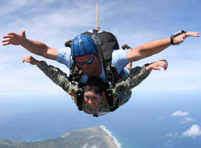 NCO taking reenlistment to new heights