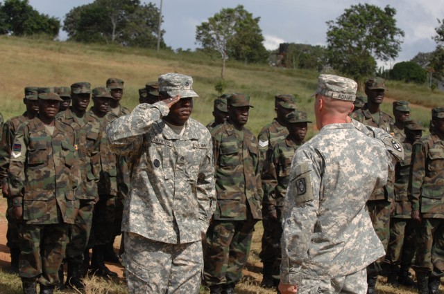 Ugandan soldiers graduate from counter terrorism course