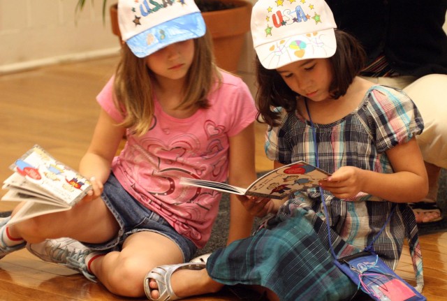 West Point Children Celebrate Army Birthday
