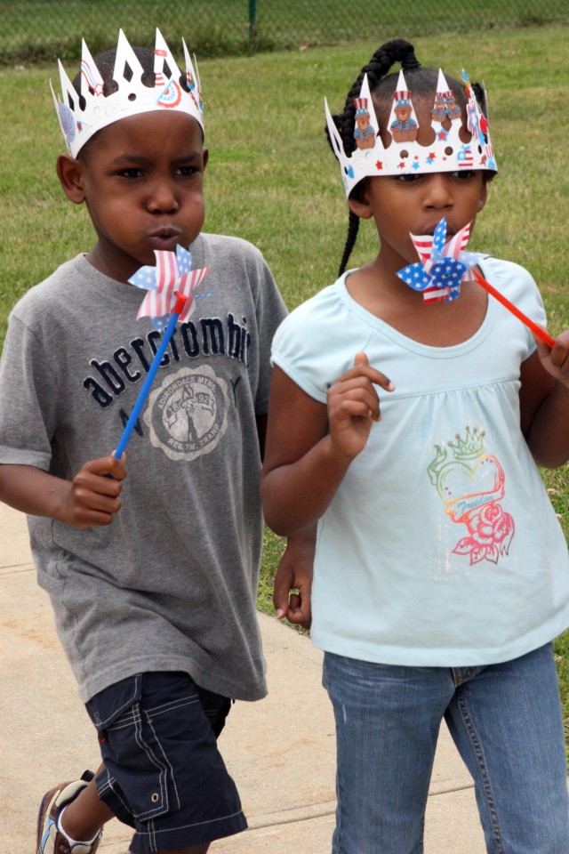 West Point Children Celebrate Army Birthday