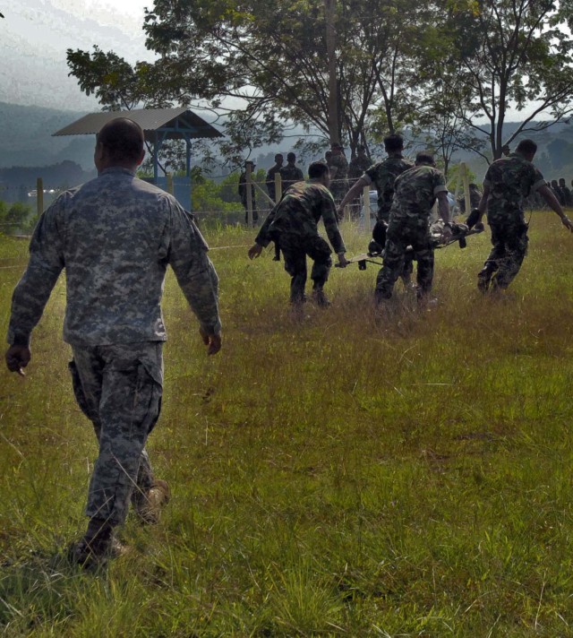 Guam Medic trains TNI-AD counterparts