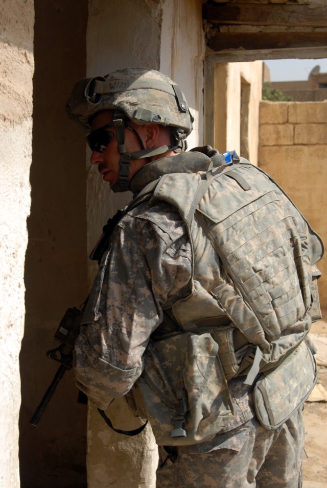 BAGHDAD - "We try to make the whole community safer. We want to make them feel like they can come back in," said Staff Sgt. Robert Warmack, an infantry squad leader from Cove City, N.C., assigned to Company A, 252nd Combined Arms Battalion, 30th...