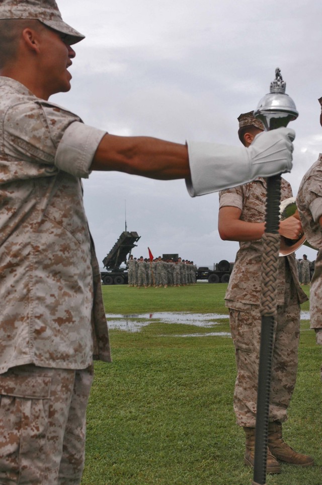 Patriot Missile Battalion says &quot;Sayonara&quot; to former Commander, Welcomes Historic New Leadership