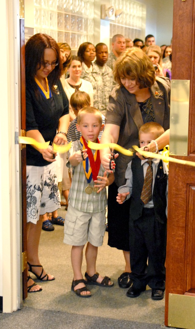 Ribbon cutting