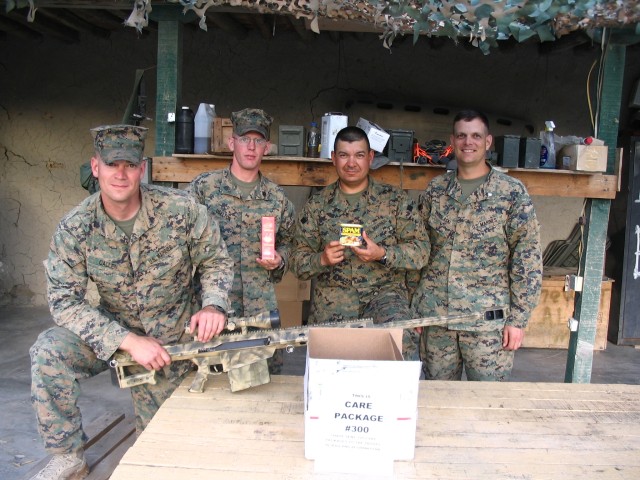 Two Veterans send hundreds of packages to troops