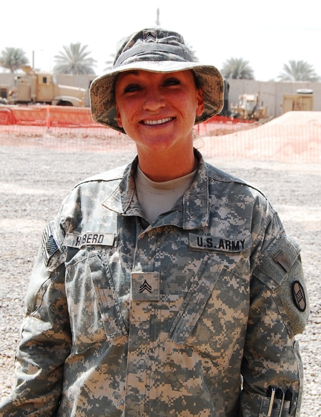 BAGHDAD - Sgt. Frankie Hibberd, a signal specialist with Company D, 230th Brigade Support Battalion, 30th Heavy Brigade Combat Team, nearly didn't deploy after doctors found she had pre-cancerous cervical cells.   She fought hard, both medically and ...
