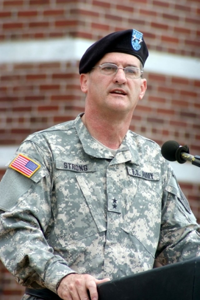 Change of command at Fort Monmouth