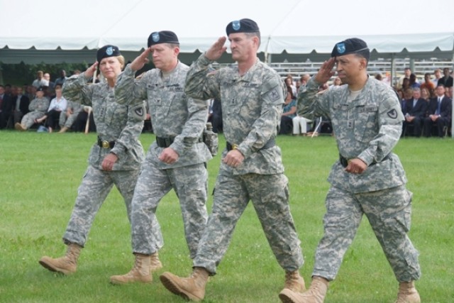 Change of command at Fort Monmouth