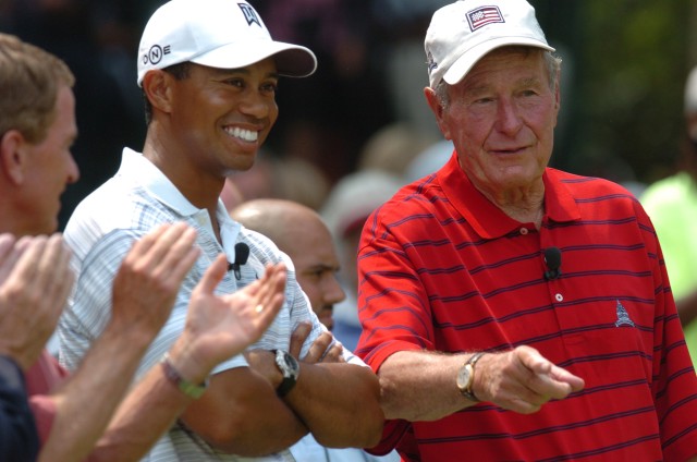 Tiger and Bush
