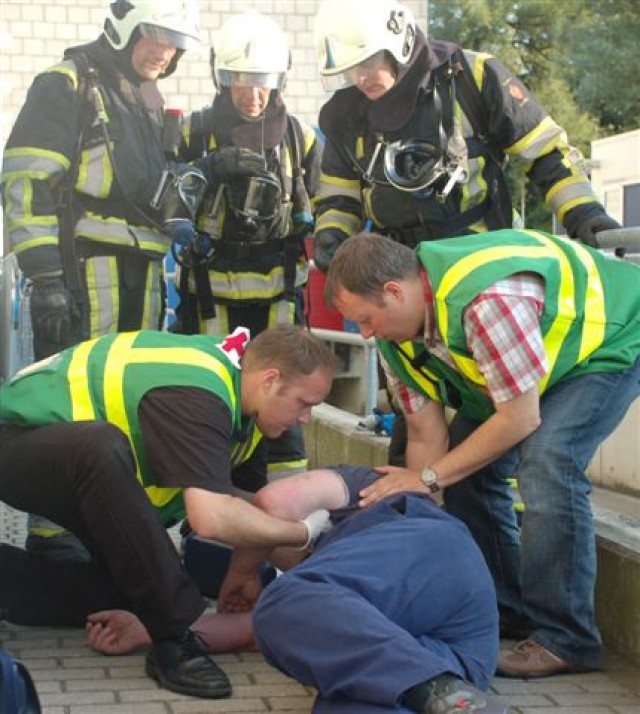 First responders, local emergency services come together
