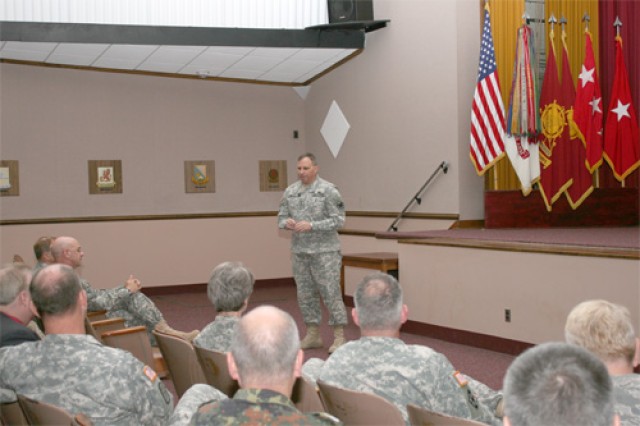 Chief, Army Reserves speaks to JROC Students