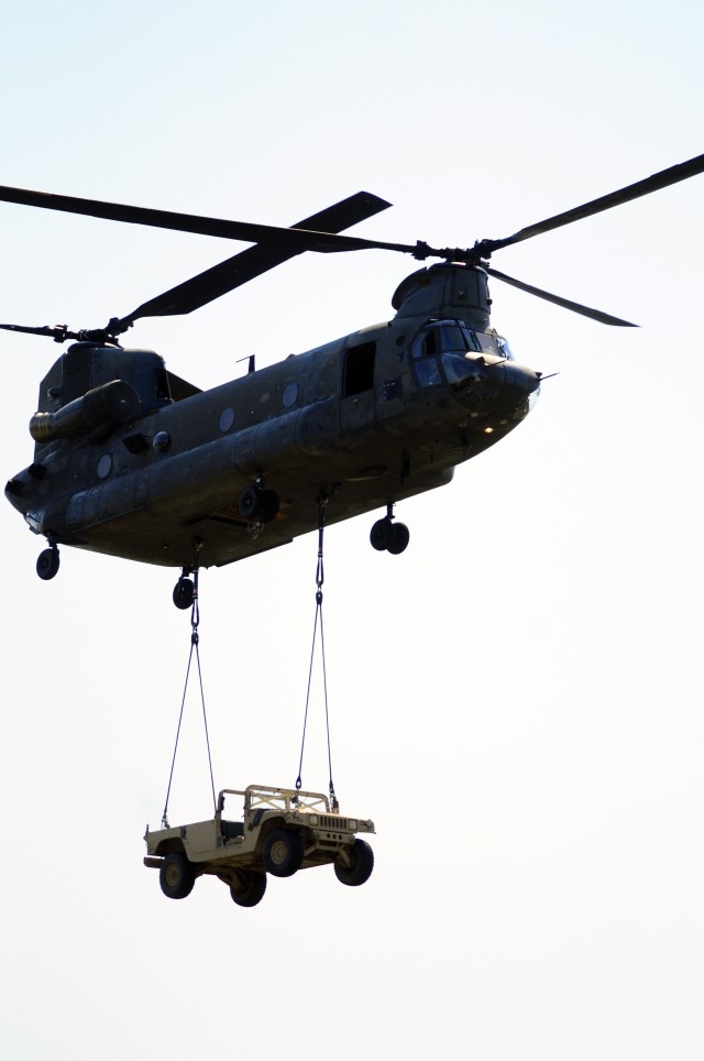 Humvee on Copter