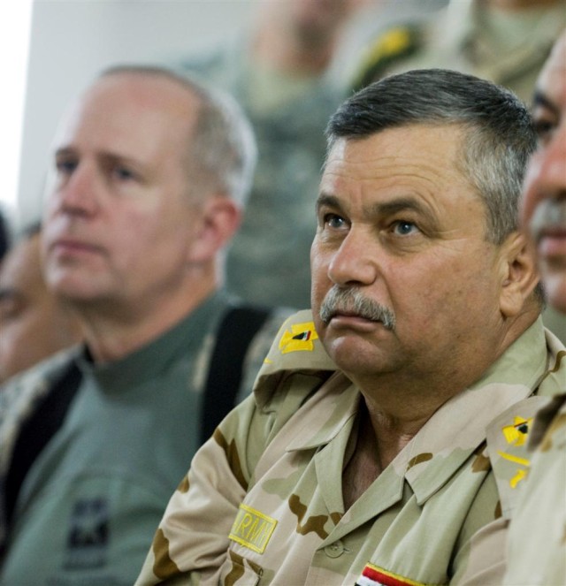 Iraqi logisticians 3d ESC leaders discuss operations