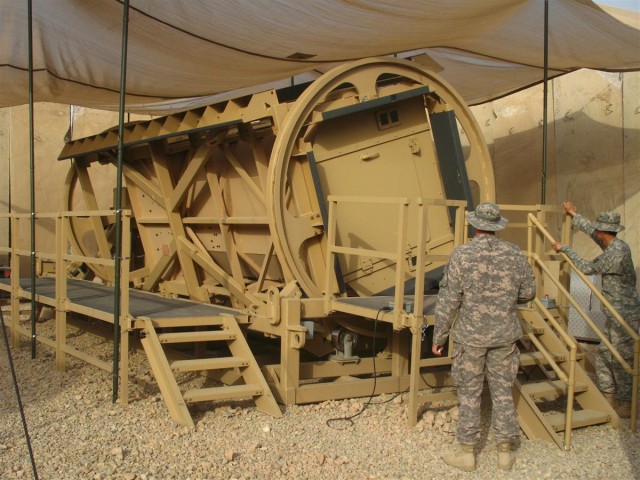 287th Sustainment Brigade Begins MRAP Rollover Training