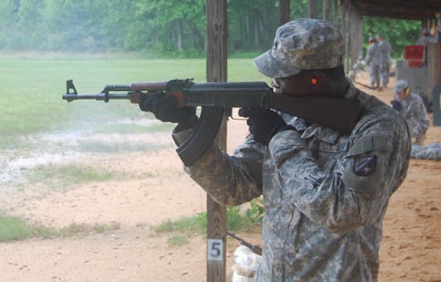 Weapons training becomes &#039;foreign&#039; experience for 162nd Soldiers