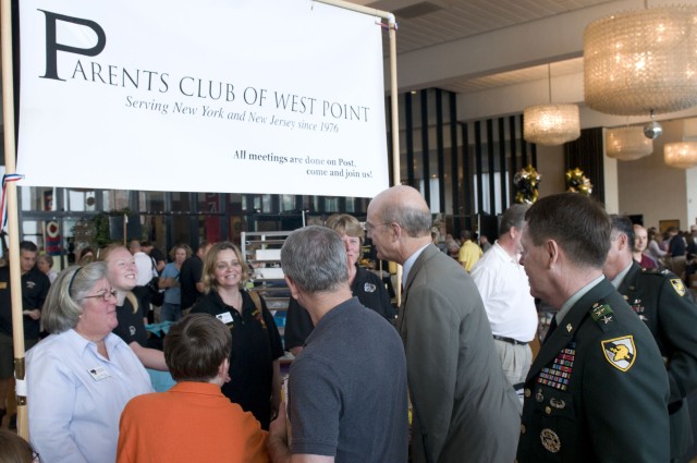 Army Secretary greets West Point parents