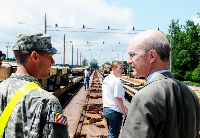 Army Secretary visits Fort Drum 