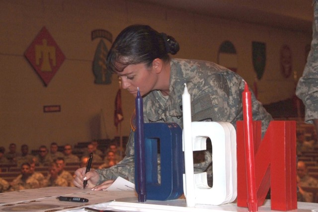 Fort Carson WTB holds first NCO induction ceremony