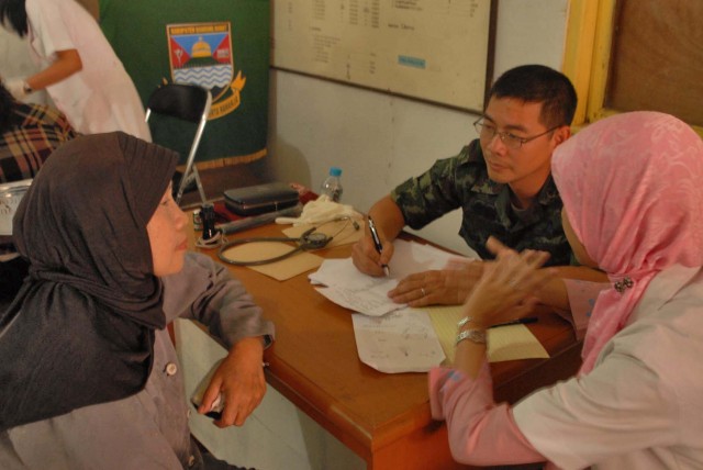 Tendon Valiant Medical Readiness Exercise in Indonesia