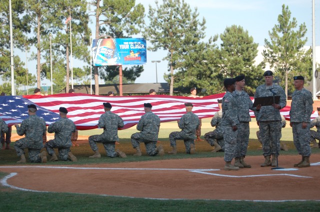 Military Appreciation at Columbus Wood Bats game July 4th