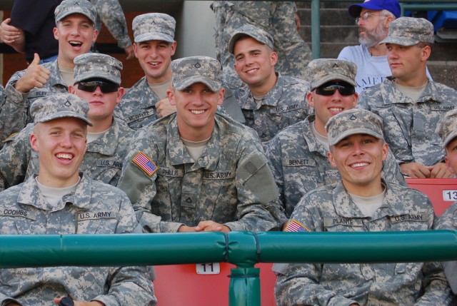 Military Appreciation at Columbus Wood Bats game July 4th