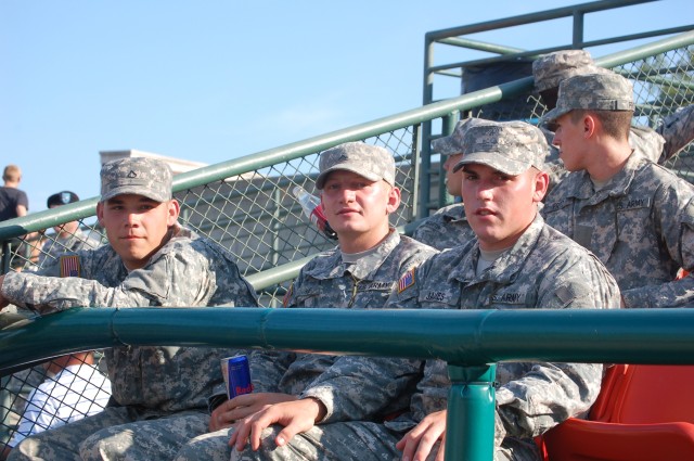 Military Appreciation at Columbus Wood Bats game July 4th
