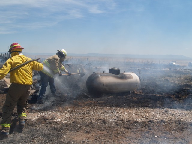 Carson firefighters assist with fire, save life