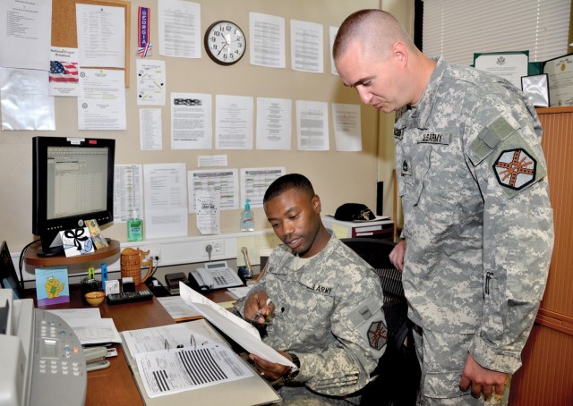 Year of the NCO: Wiesbaden chaplain&#039;s assistants serve as role models for fellow Soldiers