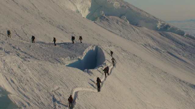 Over a Crevasse