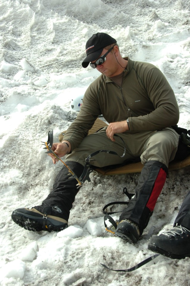 Using Crampons