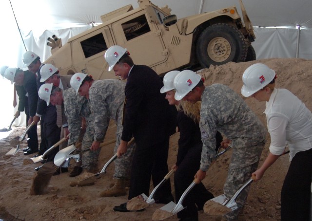Freedom Crossing, Groundbreaking