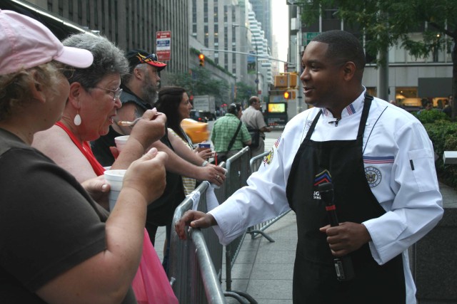 "Grill Sergeant" feeds FOX and Friends