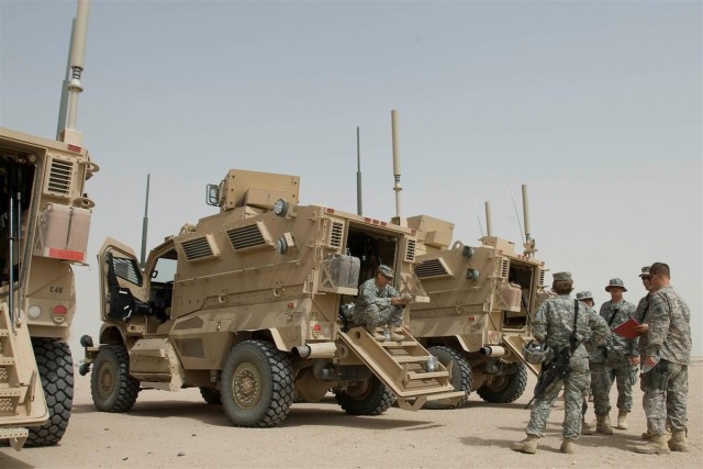 Portland Soldiers participate in new MRAP training, prepare for Iraq roads 