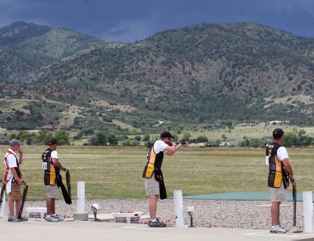 Staff sergeant wins double trap