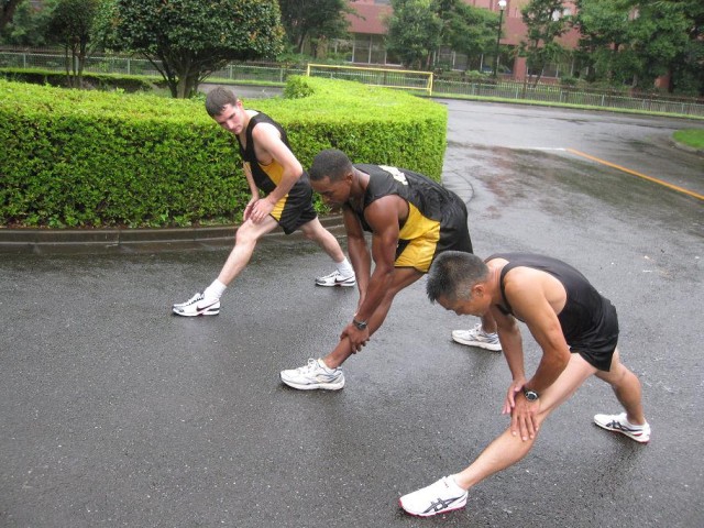 U.S. Army Japan 10 Miler team trained by Japanese Self Defense Olympic trainers