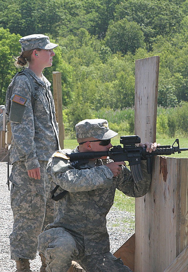 West Point Cadet Field Training-cadets take the lead