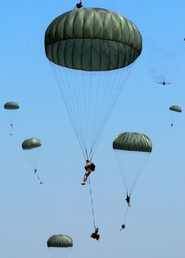 Airborne students take to the skies