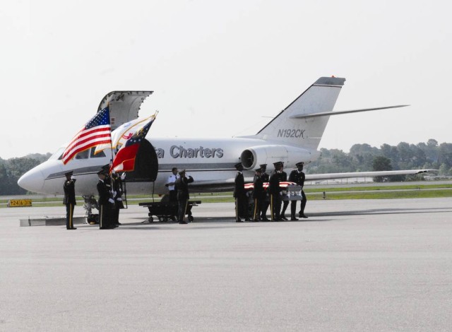 Georgia guardsman laid to rest in Columbus