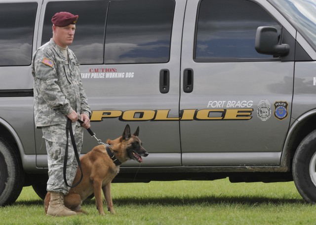 K9 team at work